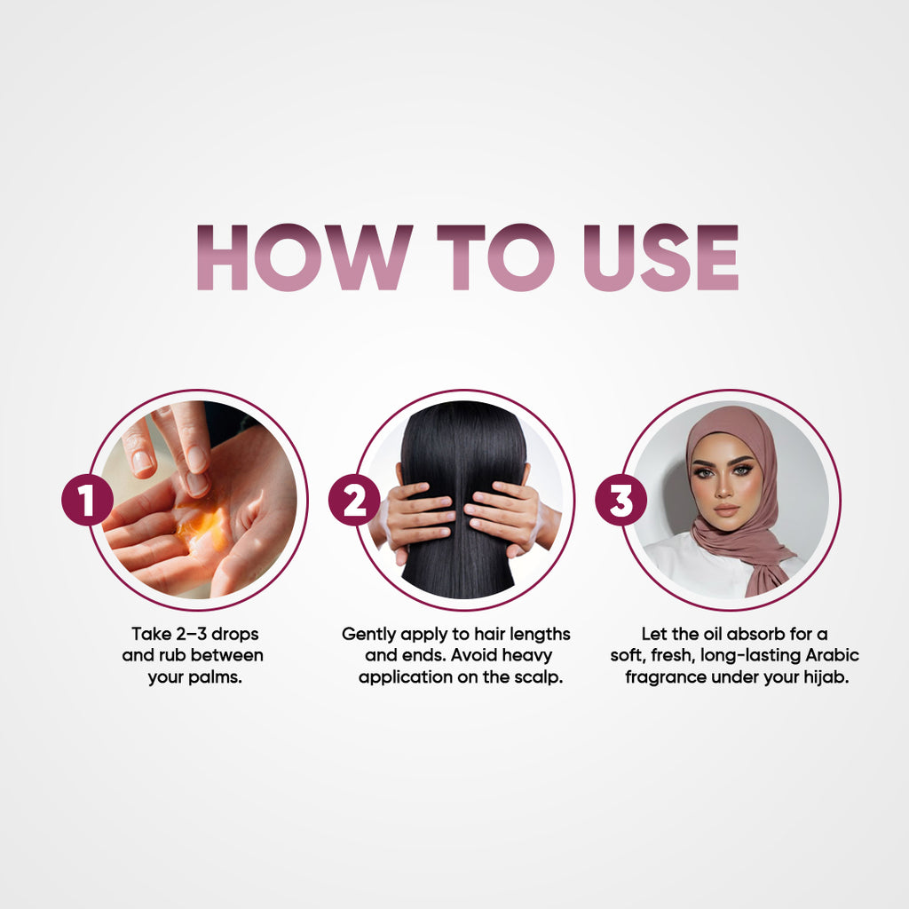 Hijab Fresh — Under Hijab Hair Fragrance Oil