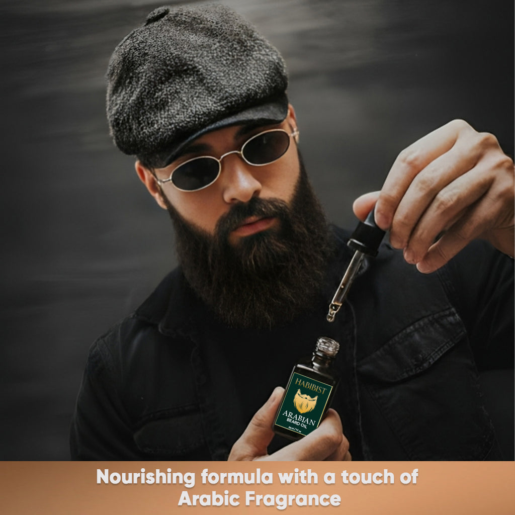 Premium Arabian Beard Oil — Nourishment with Arabian Fragrance