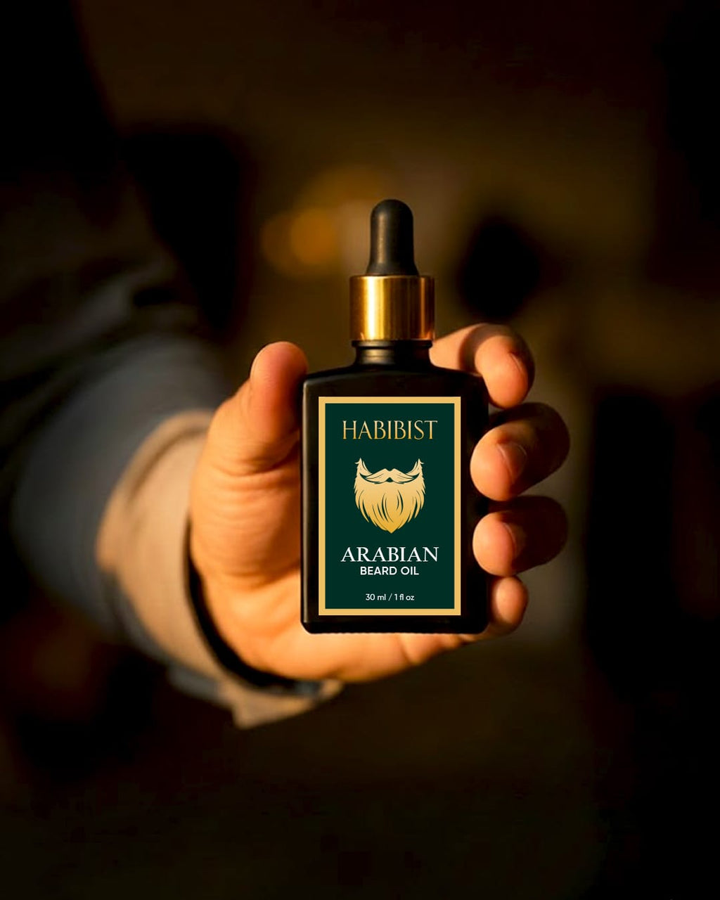 Premium Arabian Beard Oil — Nourishment with Arabian Fragrance